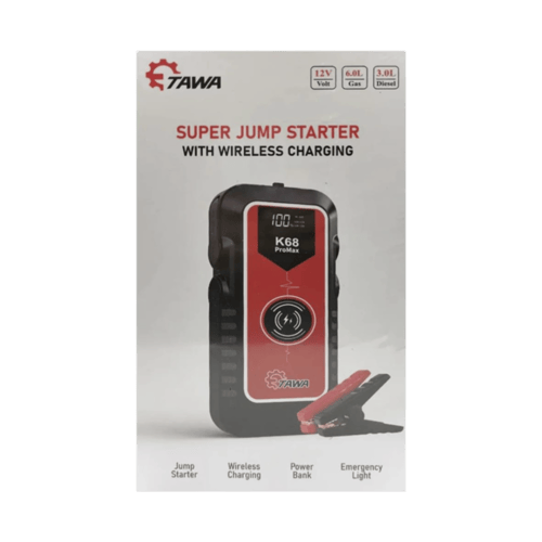 شاحن متنقل و اشتراك لسيارة K68 16000 m AH (59.2Wh)