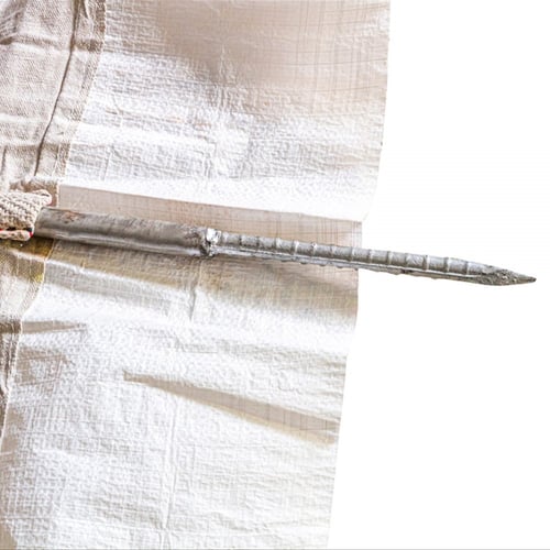 رواق 8 *1.5 متر قماش ابيض السنيدي