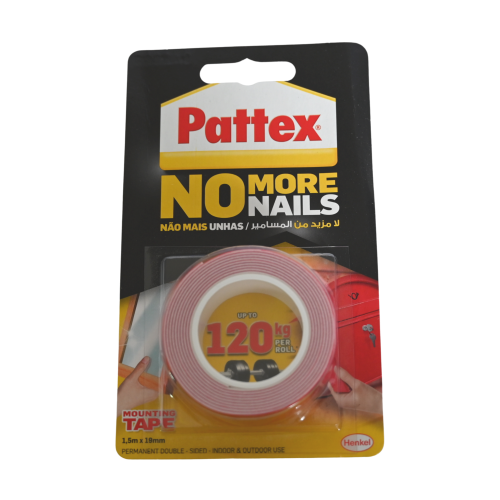 تيب لاصق جهتين 120 كج Pattex