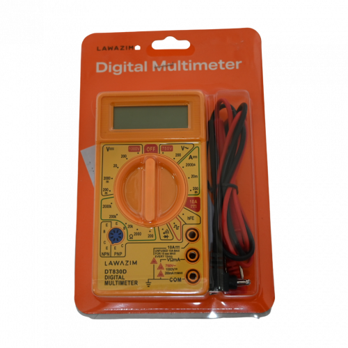 مقياس ترمو متر رقمي متعدد اصفر K10149 لوازم