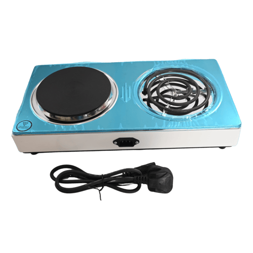 موقد كهربائي استيل حجري/ حلزوني 2 عين DLC. 34101