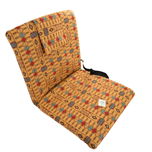 كرسي ارضي تراثي اصفر 91603