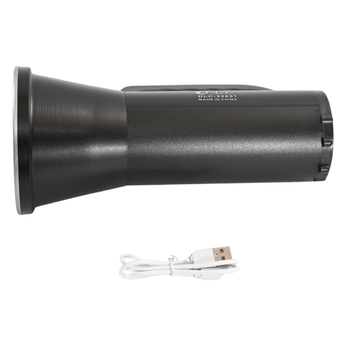 كشاف يدوي شحن اسود DLC. 32851