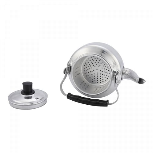 ابريق شاي المنيوم بصفاي 16 سم