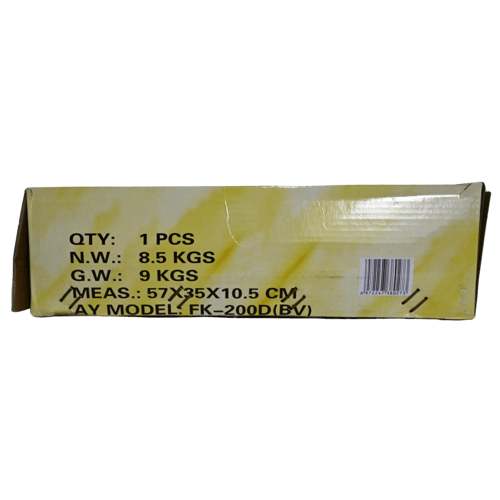 موقد غاز حديد ثقيل 2 عين قصير موديل ايطالي ( صيني)