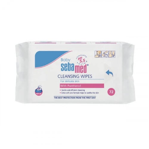 مناديل فوط تنظيف الاطفال فائق النعومه سيباميد 72 ف...