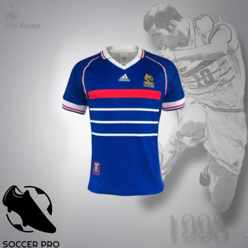 تيشيرت فرنسا الاساسي كلاسيك 1998