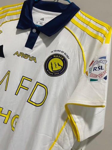 تيشيرت النصر الابيض 25/26