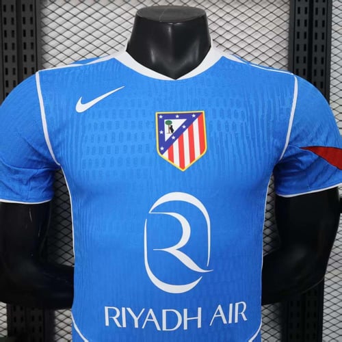 تيشيرت اتليتكو مدريد الازرق فئة لاعبين 25/26