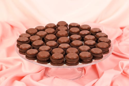 صينيه سابليه الشوكلت بثيم العيد