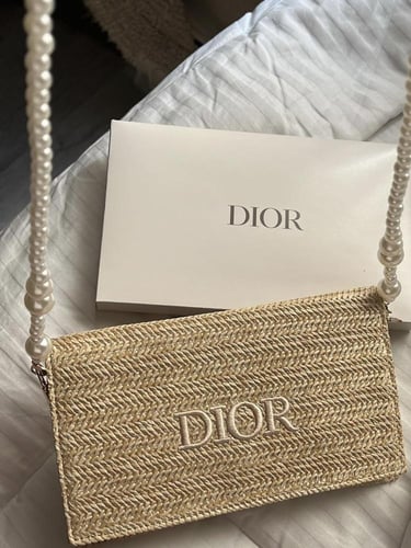 حقيبة ديور مع الكيس