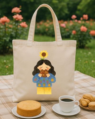 حقيبة مشمشة يمي