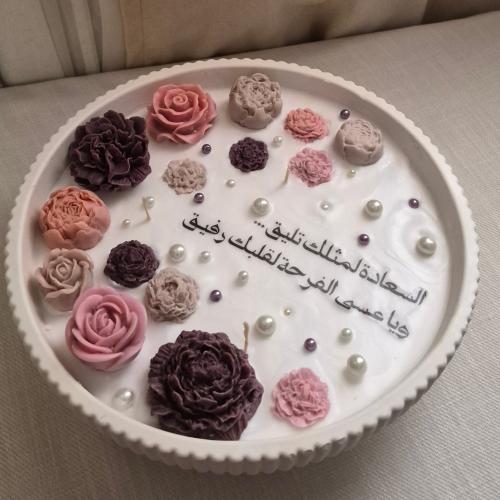 شمعة عقد قران كبيرة
