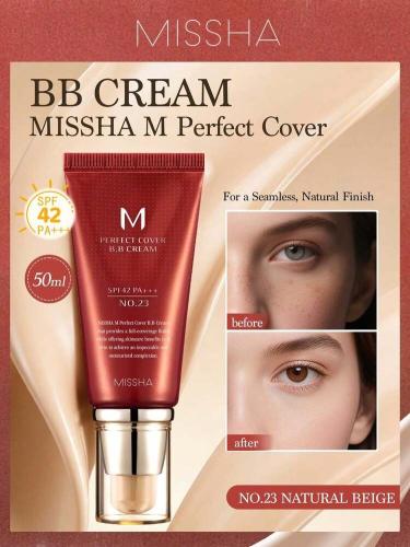 Missha كريم بي بي إم بيرفكت كفر SPF42 تغطية كاملة...