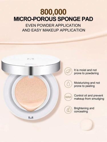 كريم أساس سائل من MISSHA، LSF45/PA+++، ترطيب مزدوج، تغطية طويلة الأمد، لمعان مثالي، مناسب جداً للمهرجانات والهدايا والأعراس والصيف...