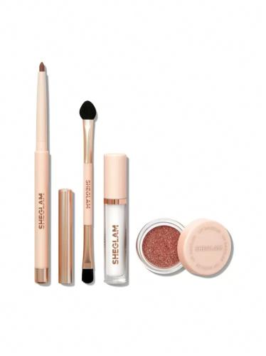 SHEGLAM Lip Dazzler طقم جليتر للشفاه-Center Stage روج تنت جلوس ماركة تجميل ومكياج للنساء والفتيات