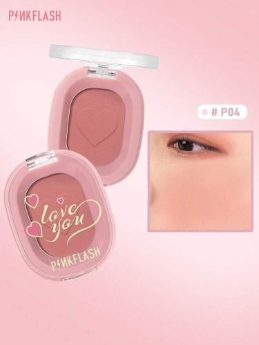 أحمر خدود PINKFLASH، خفيف الوزن وناعم، سهل الدمج، لون طويل الأمد، مناسب للسفر والمواعدة والاحتفالات اليومية. F01، بسبب الإضاءة وال...