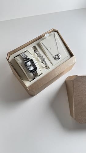 طقم ساعة واكسسوار