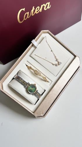 طقم ساعة واكسسوار