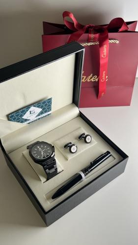 طقم ساعة رجالية