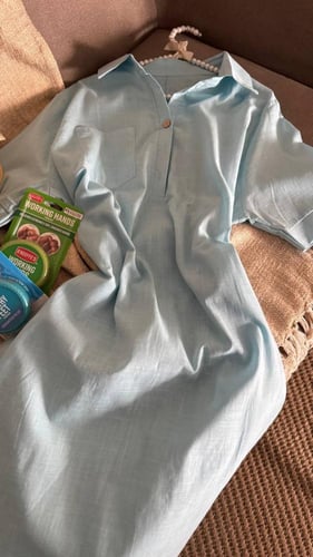 فستان صيفي أصفر