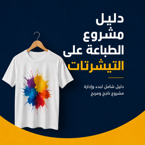 دليل مشروع الطباعة على التيشيرتات