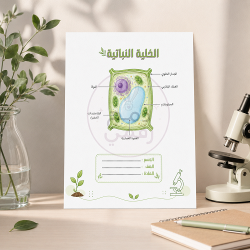 مطوية الخلية النباتية – علوم رابع ابتدائي