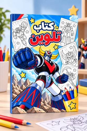 كتاب تلوين - شخصية جراندايزر