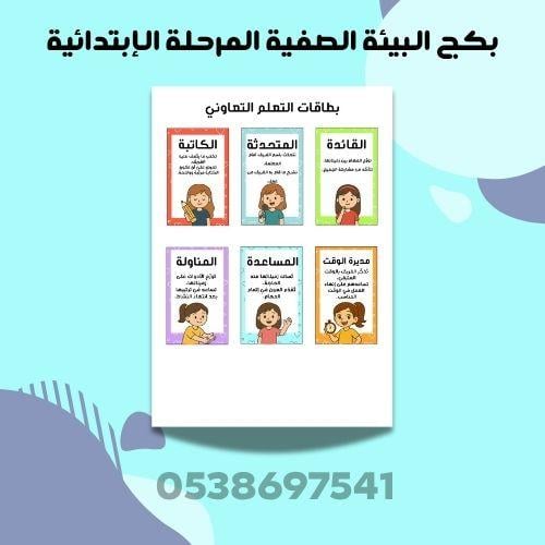 Classroom environment package for elementary girls