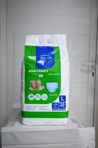 مون لايت حفاضات البالغين مقاس L