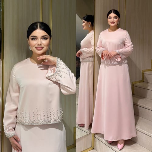 طقم وردي بلولو