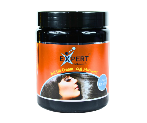 كريم حمام زيت بالكيراتين من Expert - مغذي وملمع لل...