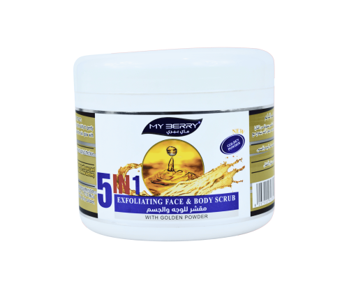 مقشر الوجه والجسم بخلاصة الذهب - MY BERRY – 5in1 E...