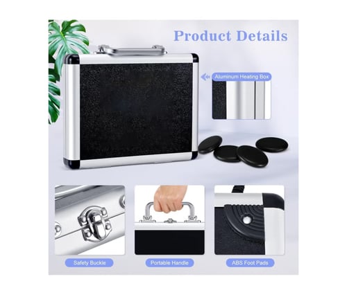 سخان أحجار المساج سبا – Global Star Hot Stone Spa...