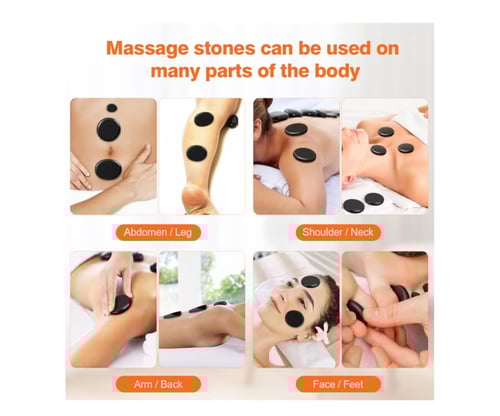 سخان أحجار المساج سبا – Global Star Hot Stone Spa...
