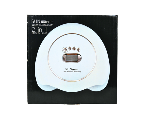 جهاز SUN H10 Plus – لمبة أظافر UV/LED – 118 واط من...