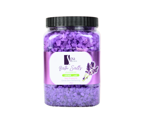 ملح الاستحمام لافندر - 3 كم - من Spa System