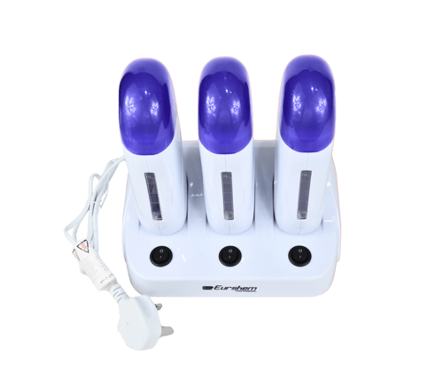 جهاز تسخين الشمع الاحترافي من Eurshem – ثلاثي – 10...