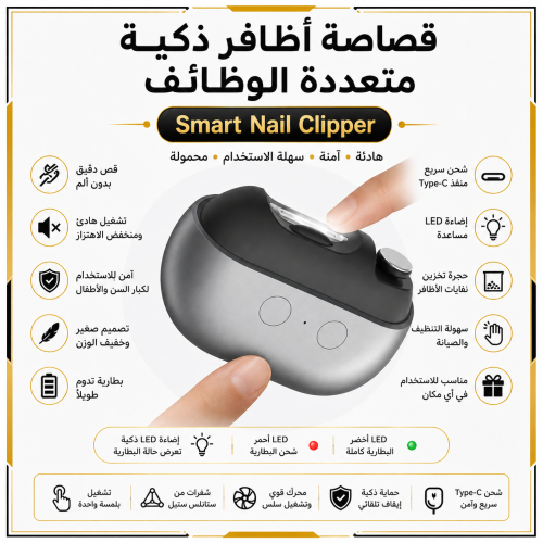 قصاصة الاظافر الكهربائية