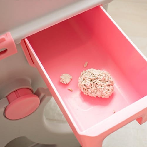 ليتر بوكس صندوق فضلات قطط أوتوماتيكي ذاتي التنظيف