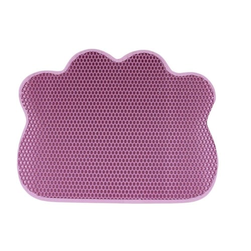 فرشة ليتر بوكس بطبقتين شكل كف القط 60*45سم