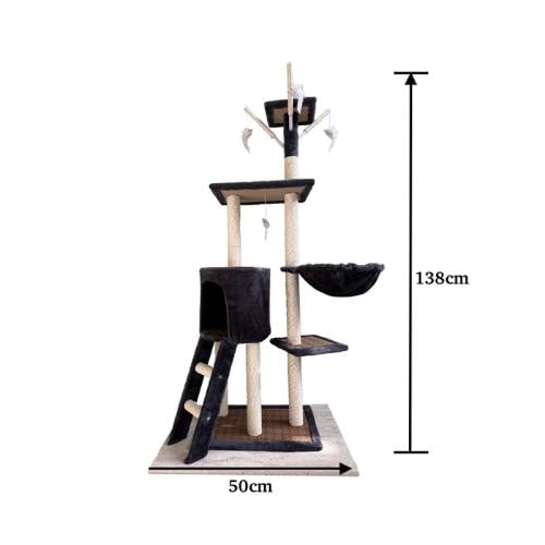 خداشة وسرير القطط متعدد المستويات مع ألعاب – ارتفا...