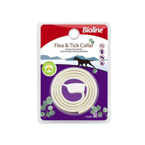 طوق بيولاين للكلاب ضد البراغيث والقراد – كافور ولي...