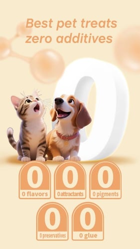 رنوافا أعواد المجففة بالتجميد للقطط والكلاب تركيبة...