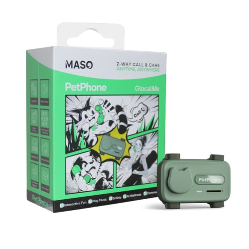جهاز ماسو بيت فون لتتبع الحيوانات الأليفة بالذكاء...