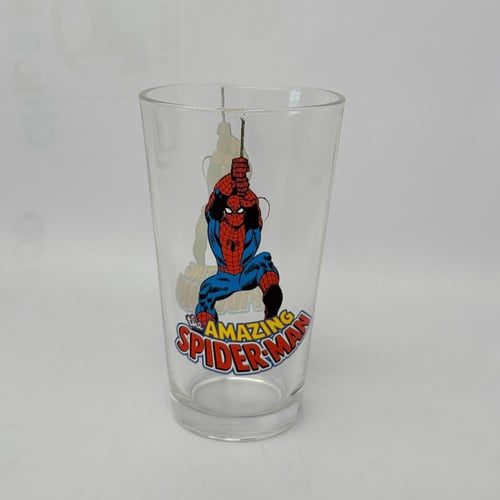حصالة سبايدر مان مع كوب زجاجي