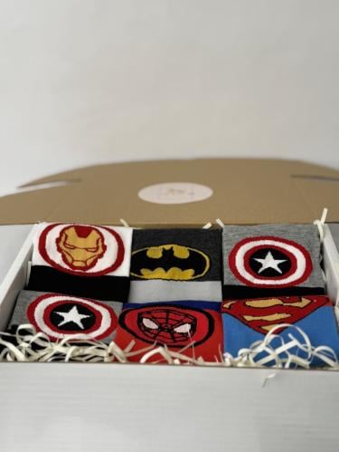 Superheroes socks