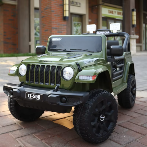 Electric ride-on car for children with remote control