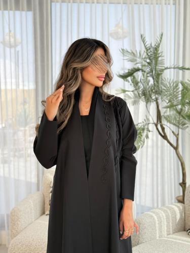 عباية D451 - اسود