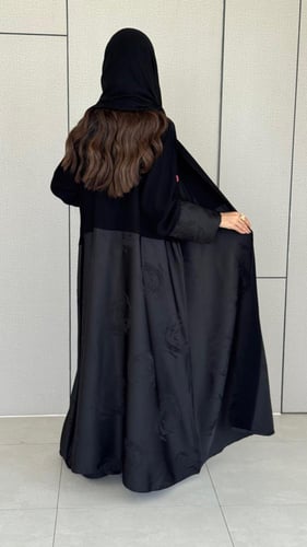 عباية D408 -اسود